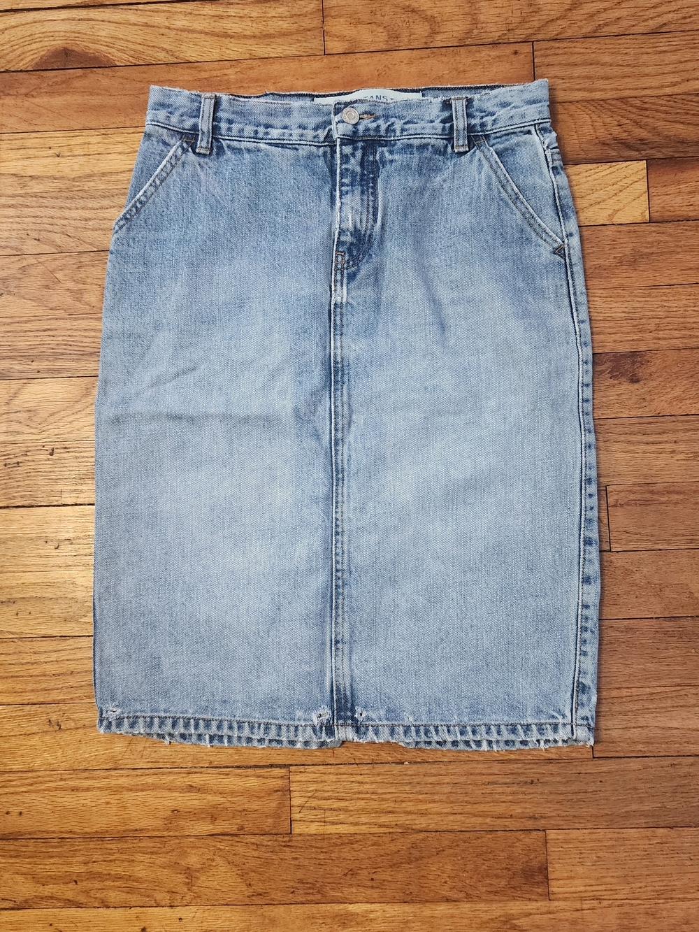 VTG GAP Denim Light Wash Pencil Skirt